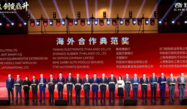 Chery’den Manisalı firmaya küresel tedarikçi ödülü